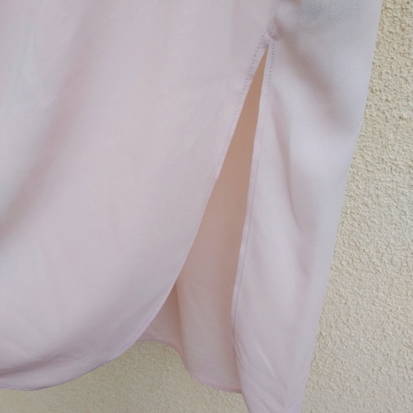 Violet + Claire sleeveless light pink tunic top. - Picture 3 of 3